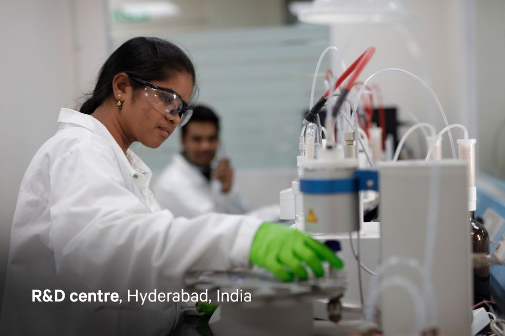 R&D centre, Hyderabad, India